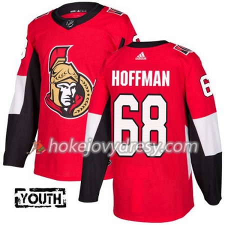 Dětské Hokejový Dres Ottawa Senators Mike Hoffman 68 Červená 2017-2018 Adidas Authentic